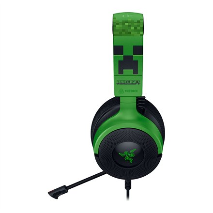 Razer Gaming Headset , Kraken V4 X , Wired , Over-Ear , Microphone , Minecraft Edition