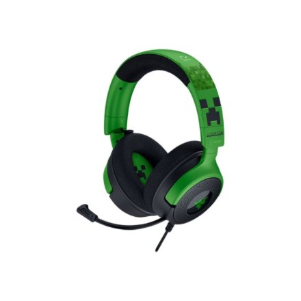 Razer Gaming Headset , Kraken V4 X , Wired , Over-Ear , Microphone , Minecraft Edition