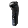 Philips , Shaver Series 3000 , S3134/51 , Operating time (max) 60 min , Wet & Dry , Black/Blue