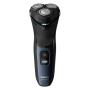 Philips , Shaver Series 3000 , S3134/51 , Operating time (max) 60 min , Wet & Dry , Black/Blue