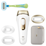 Braun Epilator PL5257 Silk-expert Pro 5 IPL Bulb lifetime (flashes) 400.000 Number of power levels 10 White/Gold