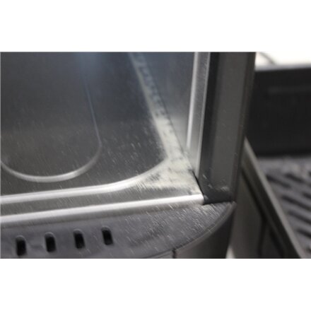 SALE OUT. Midea MAD1100DADK Air fryer digital,Two-zone cavity, 6.4L + 4.4L , SALE OUT. Midea Two Zone Airfryer , MAD1100DADK , Power 1850 W , Capacity 4.4/6.4 L , Rapid Air technology , Black , USED, DIRTY, SCRATCHED ON TOP