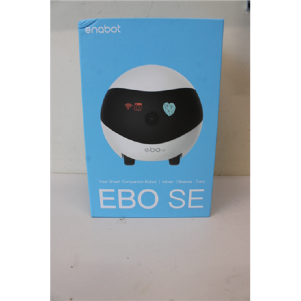 SALE OUT. Enabot EBO SE Family Robot IP Camera, White , Enabot EBO SE , Robot IP Camera , 3 month(s) , Compact , N/A MP , N/A , 16GB external memory, support 256GB at maximum , REFURBISHED