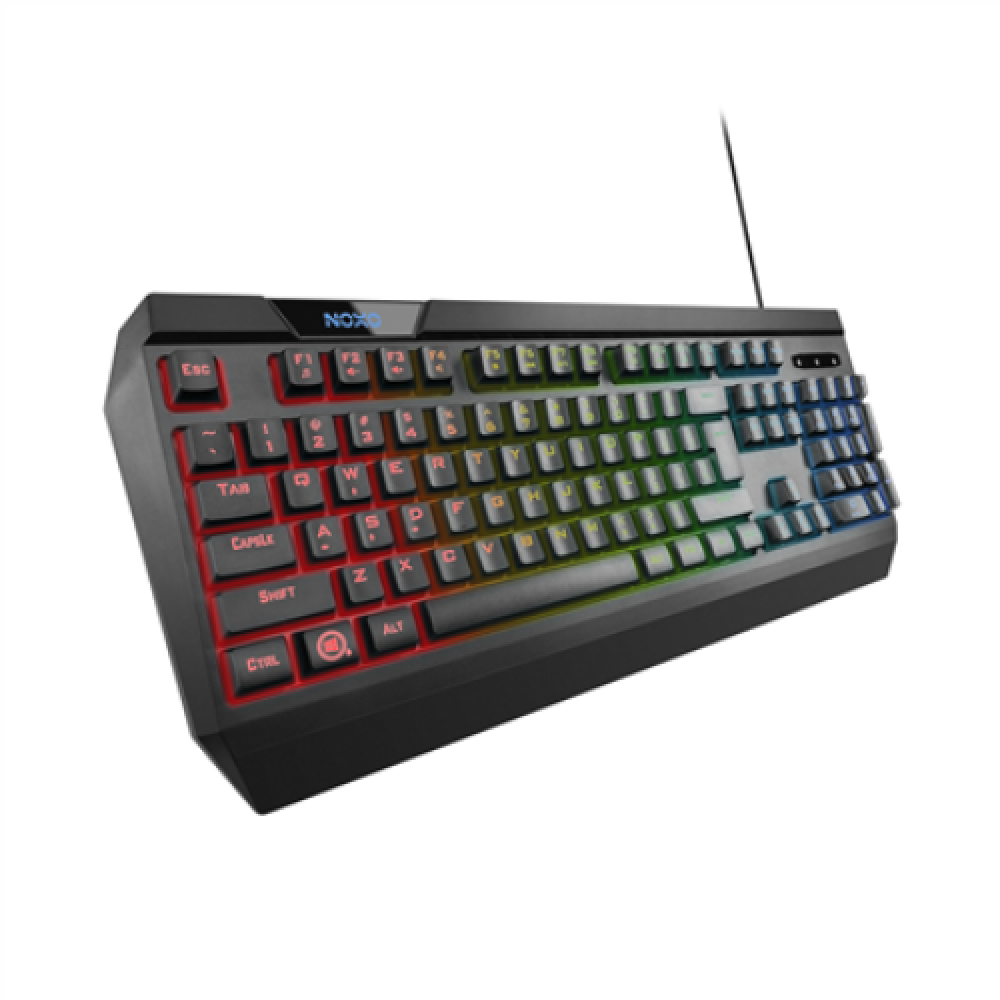 NOXO Origin Gaming keyboard, EN/RU , NOXO , Origin , Black , Gaming keyboard , Wired , Gaming keyboard , EN/RU , 617 g