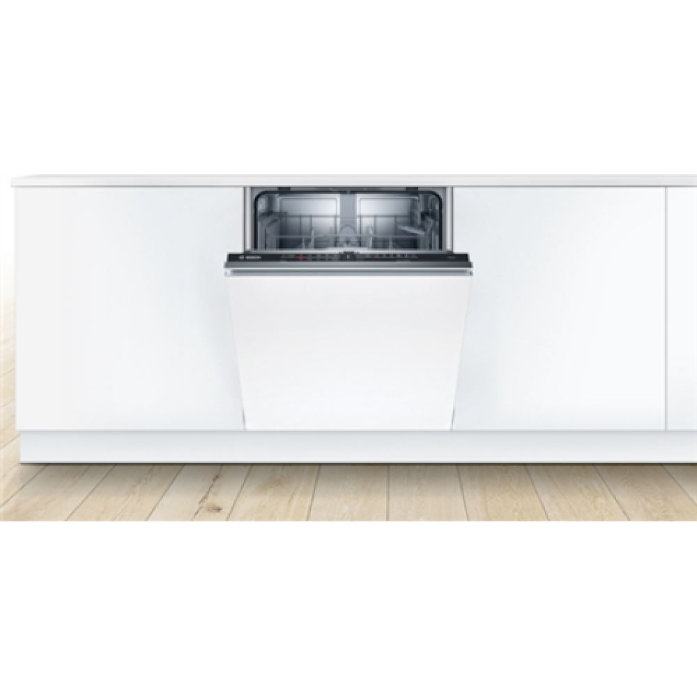 Dishwasher , SMV2ITX18E , Built-in , Width 60 cm , Number of place settings 12 , Number of programs 5 , Energy efficiency class E , Display , AquaStop function , White