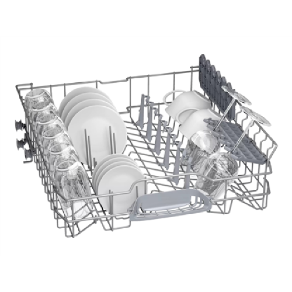 Dishwasher , SMV2ITX18E , Built-in , Width 60 cm , Number of place settings 12 , Number of programs 5 , Energy efficiency class E , Display , AquaStop function , White