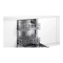 Dishwasher , SMV2ITX18E , Built-in , Width 60 cm , Number of place settings 12 , Number of programs 5 , Energy efficiency class E , Display , AquaStop function , White