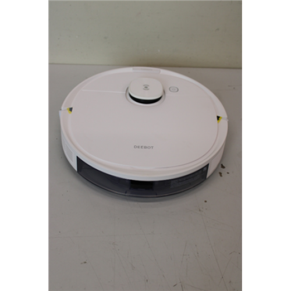 SALE OUT. , Ecovacs , Vacuum cleaner , DEEBOT N8 , Wet&Dry , Operating time (max) 110 min , Lithium Ion , 3200 mAh , Dust capacity 0.42 L , 2300 Pa , White , Battery warranty 24 month(s) , USED, DIRTY, SCRATCHES