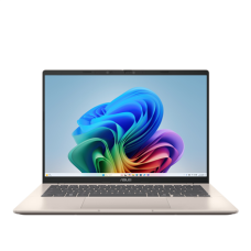 Asus Vivobook 14 X1407QA-LY045W , Platinum Gold , 14 , IPS , WUXGA , 1920 x 1200 pixels , Anti-glare , Snapdragon X , X1 26 100 , 16 GB , LPDDR5X , Solid-state drive capacity 512 GB , Qualcomm Adreno GPU , Windows 11 Home , 802.11ax , Bluetooth version 5.