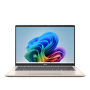 Asus Vivobook 14 X1407QA-LY045W , Platinum Gold , 14 , IPS , WUXGA , 1920 x 1200 pixels , Anti-glare , Snapdragon X , X1 26 100 , 16 GB , LPDDR5X , Solid-state drive capacity 512 GB , Qualcomm Adreno GPU , Windows 11 Home , 802.11ax , Bluetooth version 5.
