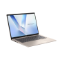 Asus Vivobook 14 X1407QA-LY045W , Platinum Gold , 14 , IPS , WUXGA , 1920 x 1200 pixels , Anti-glare , Snapdragon X , X1 26 100 , 16 GB , LPDDR5X , Solid-state drive capacity 512 GB , Qualcomm Adreno GPU , Windows 11 Home , 802.11ax , Bluetooth version 5.