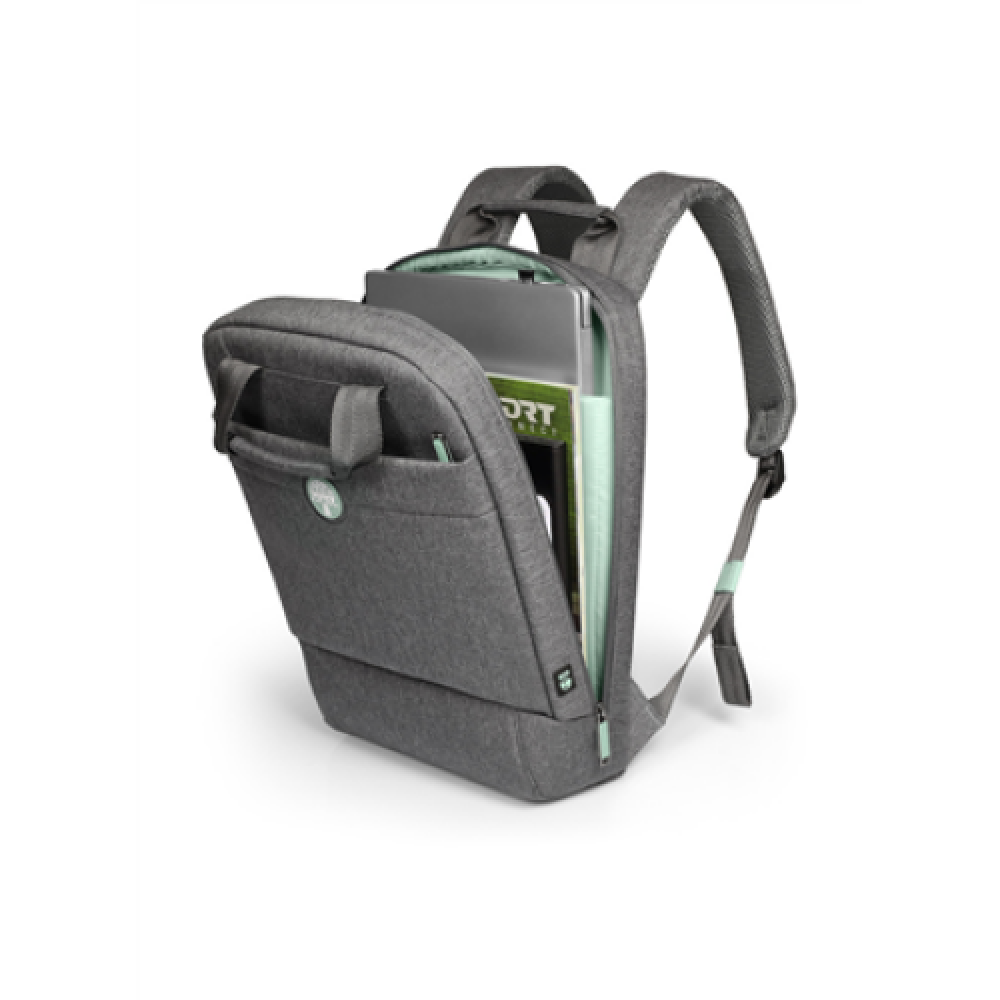 PORT DESIGNS , YOSEMITE Eco , Laptop Backpack , Backpack , Grey , Shoulder strap