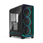 Fractal Design Meshify 3 , Ambience Pro RGB Black TG Light Tint , ATX , Power supply included No