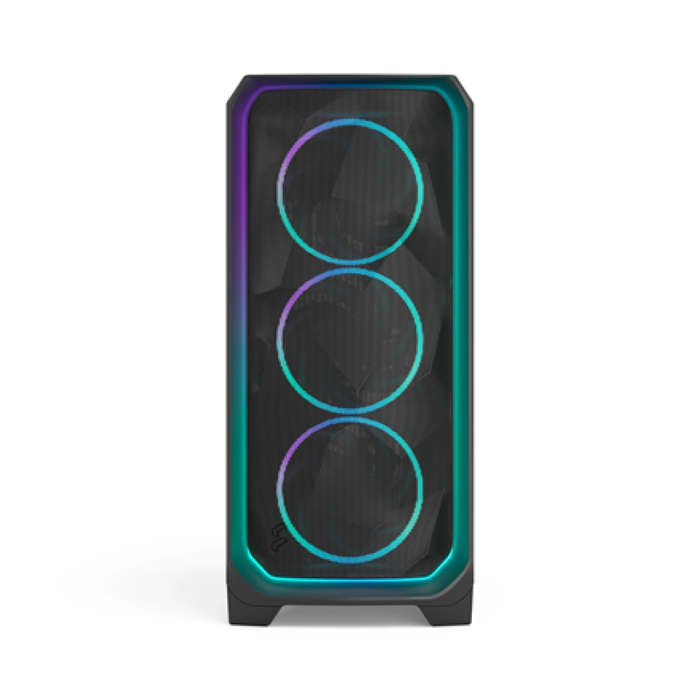 Fractal Design Meshify 3 , Ambience Pro RGB Black TG Light Tint , ATX , Power supply included No