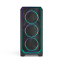 Fractal Design Meshify 3 , Ambience Pro RGB Black TG Light Tint , ATX , Power supply included No