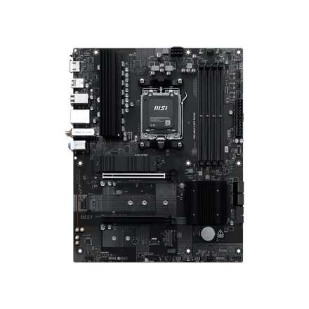 PRO B840-S EVO WIFI6E , MSI Processor family AMD , Processor socket AM5 , Supported hard disk drive interfaces SATA, M.2 , Number of SATA connectors 4