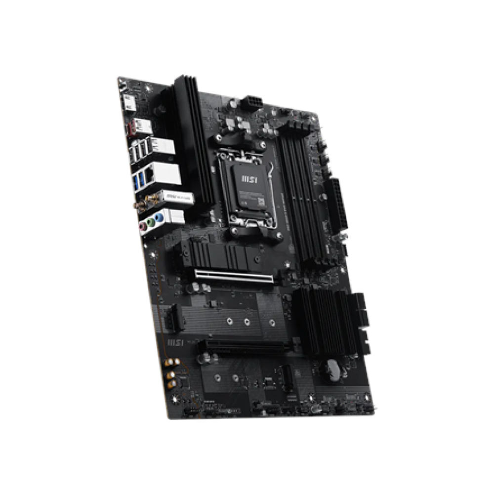 PRO B840-S EVO WIFI6E , MSI Processor family AMD , Processor socket AM5 , Supported hard disk drive interfaces SATA, M.2 , Number of SATA connectors 4