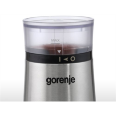 Gorenje , Coffee grinder , SMK150E , 150 W , Coffee beans capacity 60 g , Lid safety switch , Stainless steel