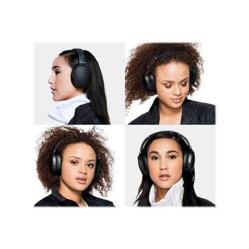 Skullcandy , Wireless Headphones , Hesh ANC , Wireless , Over-Ear , True Black , Noise canceling