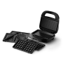 Philips Sandwich Maker , HD2350/80 , 750 W , Number of plates 3 , Black