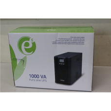 SALE OUT. Energenie EG-UPS-PS1000-01 1000VA pure sine wave UPS, LCD display, USB, black , EnerGenie Pure sine wave UPS with LCD display and USB , EG-UPS-PS1000-01 , 1000 VA , 800 W , DAMAGED PACKAGING