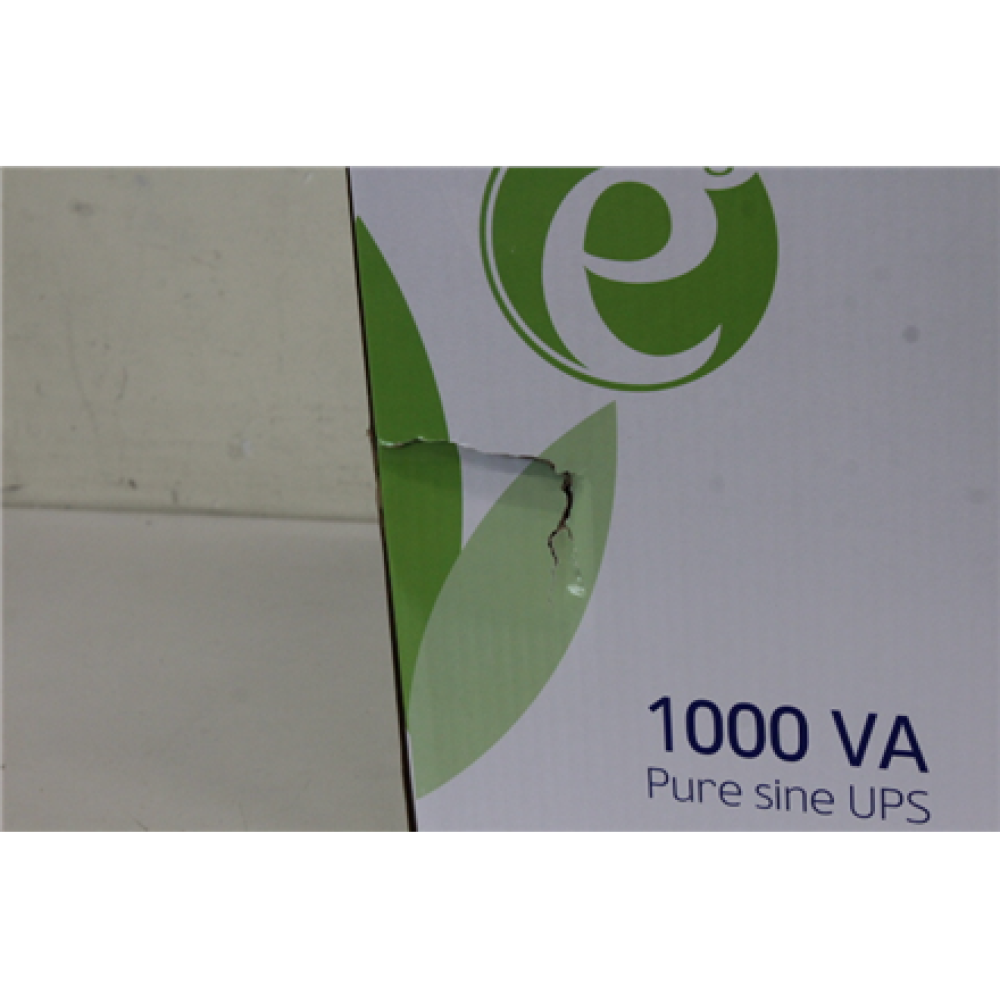 SALE OUT. Energenie EG-UPS-PS1000-01 1000VA pure sine wave UPS, LCD display, USB, black , EnerGenie Pure sine wave UPS with LCD display and USB , EG-UPS-PS1000-01 , 1000 VA , 800 W , DAMAGED PACKAGING