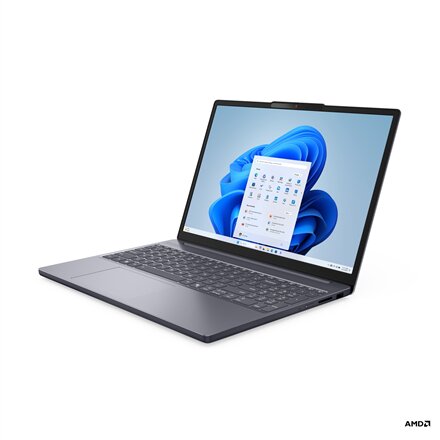 Lenovo IdeaPad Slim 3 15AMN8 , Arctic Grey , 15.6 , TN , FHD , 1920 x 1080 pixels , Anti-glare , AMD Ryzen 3 , 7320U , 16 GB , Soldered LPDDR5 , Solid-state drive capacity 512 GB , AMD Radeon 610M Graphics , Windows 11 Home , 802.11ax , Bluetooth version 
