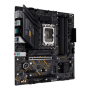 Asus TUF GAMING B660M-E D4 Processor family Intel, Processor socket LGA1700, DDR4 DIMM, Memory slots 4, Supported hard disk drive interfaces SATA, M.2, Number of SATA connectors 4, Chipset Intel B660, microATX