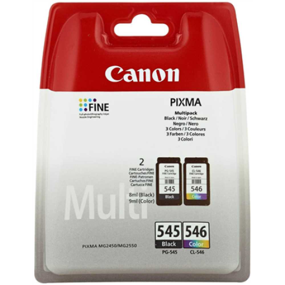 Ink Cartridge Canon PG-545/ CL-546 CMYK 180pages OEM