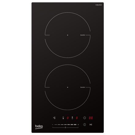 BEKO Hob , HDI32400TO , Induction , Number of burners/cooking zones 2 , Touch control , Timer , Black