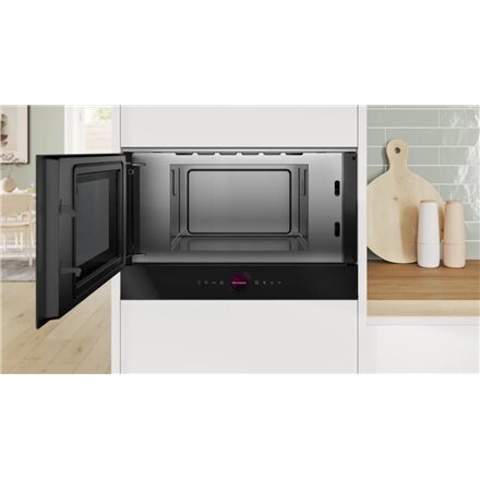 Bosch , Microwave Oven , BFL7221B1 , Built-in , 900 W , 21 L , Black