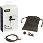 Shure MVL Lavalier Microphone for Smartphone or Tablet , Shure