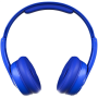 Skullcandy , Wireless Headphones , Cassette , Wireless/Wired , On-Ear , Microphone , Wireless , Blue