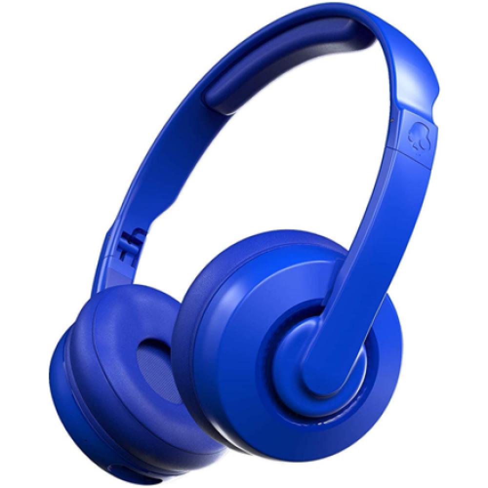 Skullcandy , Wireless Headphones , Cassette , Wireless/Wired , On-Ear , Microphone , Wireless , Blue