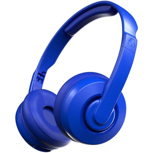 Skullcandy , Wireless Headphones , Cassette , Wireless/Wired , On-Ear , Microphone , Blue