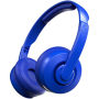Skullcandy , Wireless Headphones , Cassette , Wireless/Wired , On-Ear , Microphone , Wireless , Blue