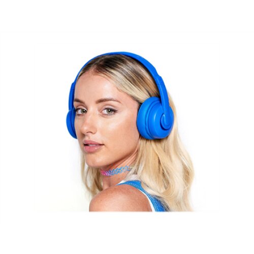 Skullcandy , Wireless Headphones , Cassette , Wireless/Wired , On-Ear , Microphone , Blue