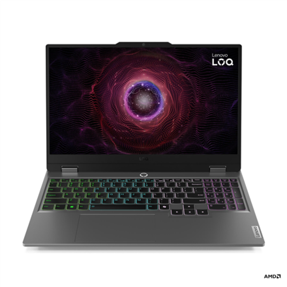Lenovo LOQ 15ARP9 , Luna Grey , 15.6 , IPS , FHD , 1920 x 1080 pixels , Anti-glare , AMD Ryzen 7 , 7435HS , 24 GB , SO-DIMM DDR5 , Solid-state drive capacity 1000 GB , NVIDIA GeForce RTX 4050 , GDDR6 , 6 GB , Windows 11 Home , 802.11ax , Bluetooth version