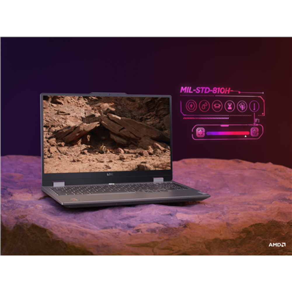 Lenovo LOQ 15ARP9 15.6 FHD AMD R7 7435HS/24GB/1TB/NVIDIA GF RTX 4050 6GB/WIN11 Home/ENG Backlit kbd/Grey/2Y Warranty , Lenovo LOQ 15ARP9 , Luna Grey , 15.6 , IPS , FHD , 1920 x 1080 pixels , AMD Ryzen 7 , 7435HS , 24 GB , SO-DIMM DDR5 , Solid-state drive 