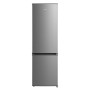 Midea Refrigerator , MDRB380FGE02A , Energy efficiency class E , Free standing , Combi , Height 180 cm , No Frost system , Fridge net capacity 199 L , Freezer net capacity 71 L , 41 dB , Grey
