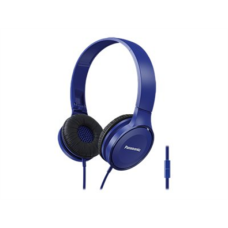 Panasonic , RP-HF100ME-A , Overhead Stereo Headphones , Wired , Over-ear , Microphone , Blue