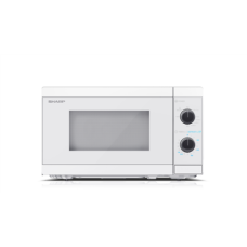 Sharp Microwave Oven with Grill YC-MG01E-C Free standing, 800 W, Grill, White