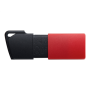 Kingston , USB Flash Drive , DataTraveler Exodia , 128 GB , USB 3.2 Gen 1 , Black/Red