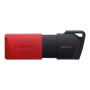 Kingston , USB Flash Drive , DataTraveler Exodia , 128 GB , USB 3.2 Gen 1 , Black/Red
