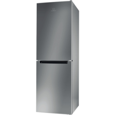 INDESIT Refrigerator LI7 SN1E X Energy efficiency class F, Free standing, Combi, Height 176.3 cm, No Frost system, Fridge net capacity 197 L, Freezer net capacity 98 L, 40 dB, Inox