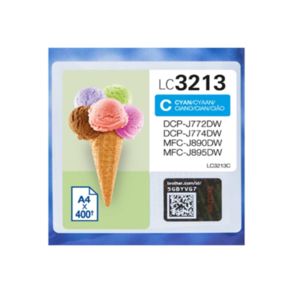 Brother LC3213C , Ink Cartridge , Cyan