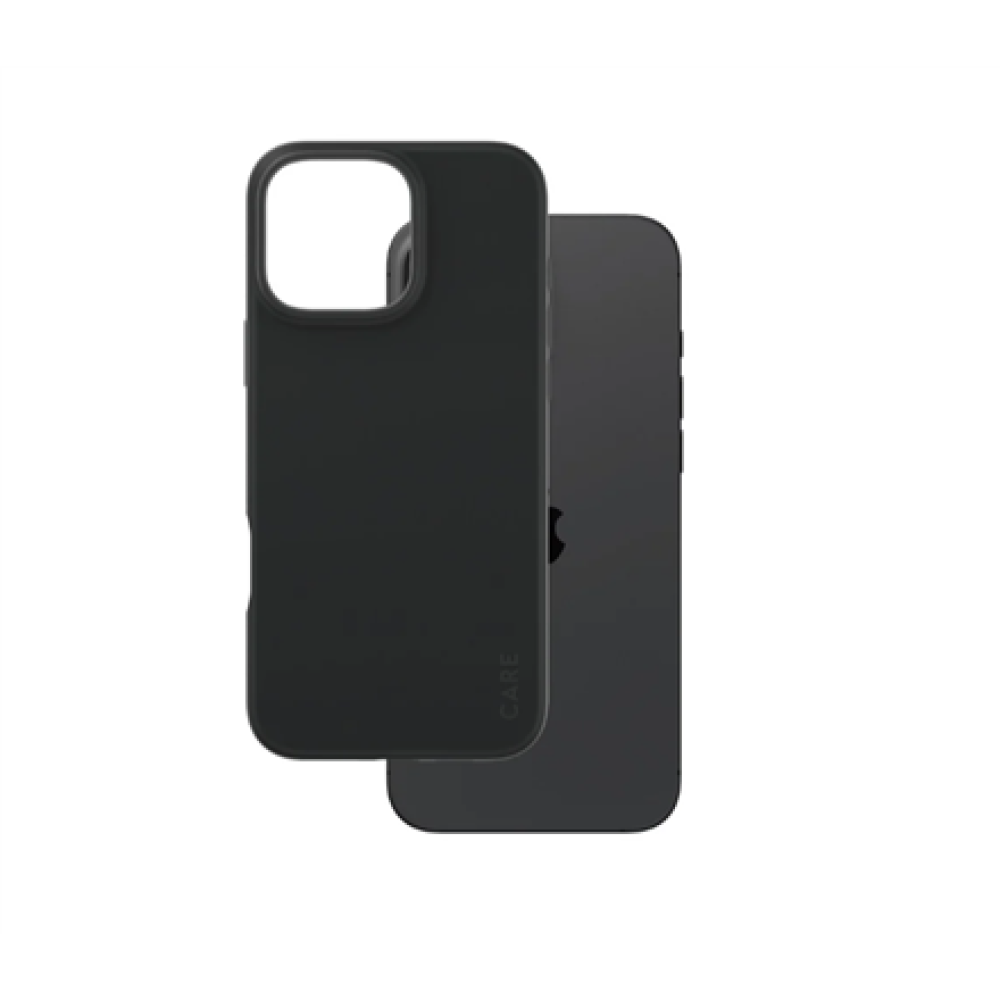 CARE Fashionable Case , Back cover , Apple , iPhone 16 Pro Max , Recycled plastic , Black