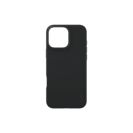 CARE Fashionable Case , Back cover , Apple , iPhone 16 Pro Max , Recycled plastic , Black