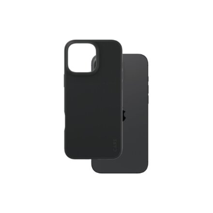CARE Fashionable Case , Back cover , Apple , iPhone 16 Pro Max , Recycled plastic , Black