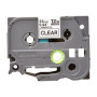 Brother , TZE-151 Laminated Tape , Black on Clear , TZe , 8 m , 2.4 cm